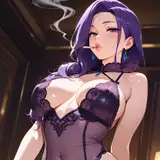 Misty Smoking Girls